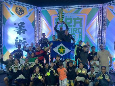 Delegação de MT conquista 62 medalhas no campeonato brasileiro de Jiu Jitsu Esportivo
