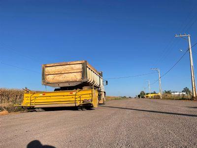 INFRAESTRUTURA: As obras de pavimentação não param em Querência