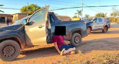 SUPOSTO SUICÍDIO: Jovem é encontrado pendurado em corda amarrada na carroceria de pick-up em Espigão do Leste (MT)