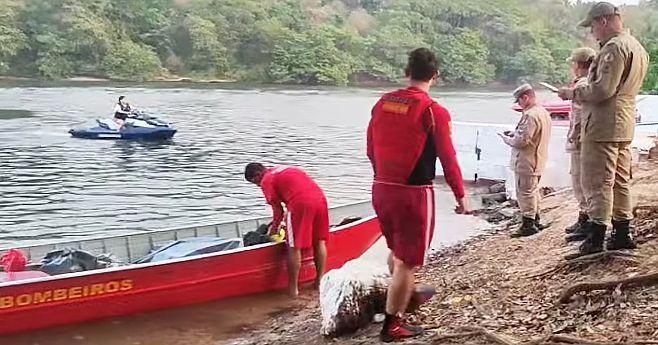 Bombeiros encontra corpo do outro jovem vítima de afogamento com amigo no Rio das Mortes em Nova Xavantina