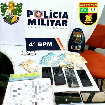CONFESSARAM O CRIME: PM prende dois homens suspeitos de aplicar golpes pela internet em Várzea Grande