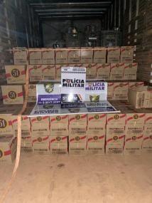 INTERIOR DE MT: Carga de bebida alcoólica 'pinga 51' é apreendida; motorista preso