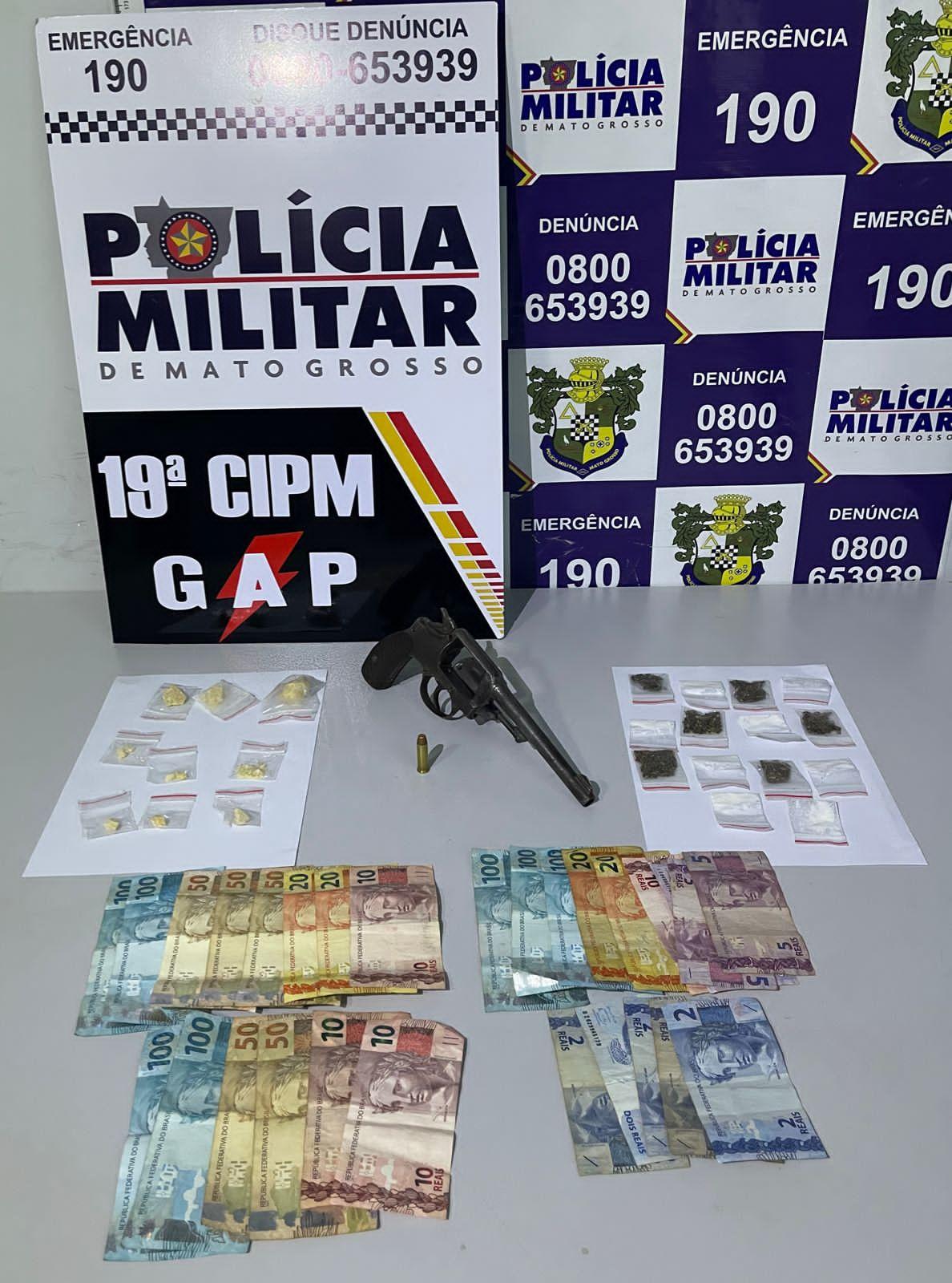 Tráfico ilícito de Drogas/ Posse irregular de Arma de Fogo