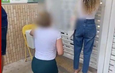 DESESPERADA: Mãe se ajoelha e chora por filha não conseguir fazer prova do Enem em Cuiabá: 'cinco anos tentando'