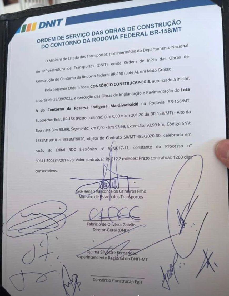 O circo BR-158: Início da obra com mais de 40 Dias de atraso desafia expectativas