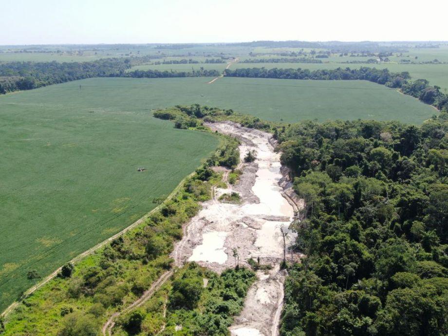 FISCALIZAÇÃO AMBIENTAL: Sema-MT embarga garimpo e aplica R$ 180 mil em multas durante ação de combate a extração mineral ilegal
