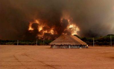 SOB INVESTIGAÇÃO: Aldeia do Xingu é incendiada durante viagem de representante à COP28