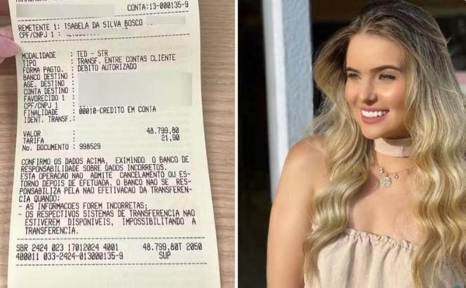 Empresária recebe PIX de quase R$ 50 mil por engano e devolve dinheiro