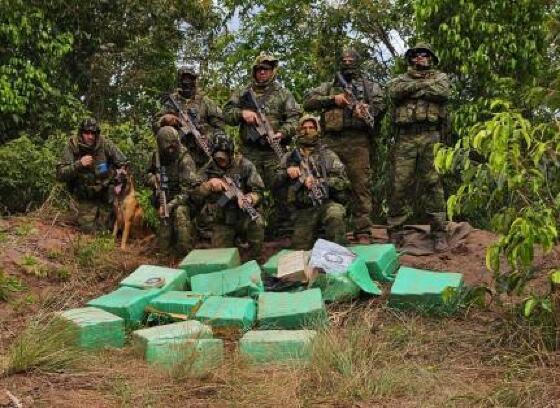 Mais de 13,8 toneladas de drogas foram apreendidas na fronteira de MT