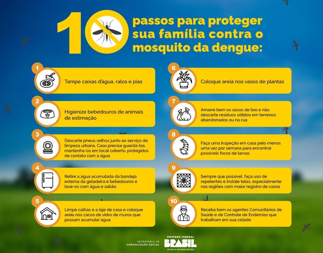 Campanha de Combate ao Mosquito da Dengue.