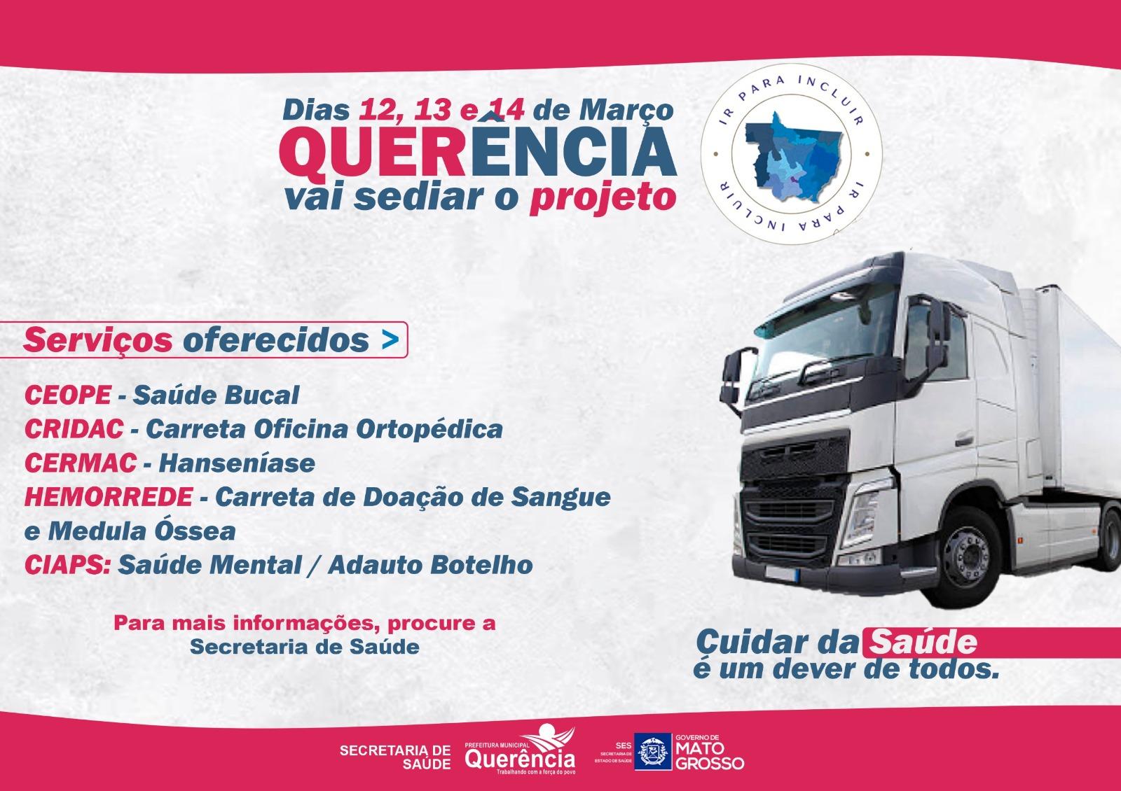 Carreta Projeto ''Ir para Incluir''