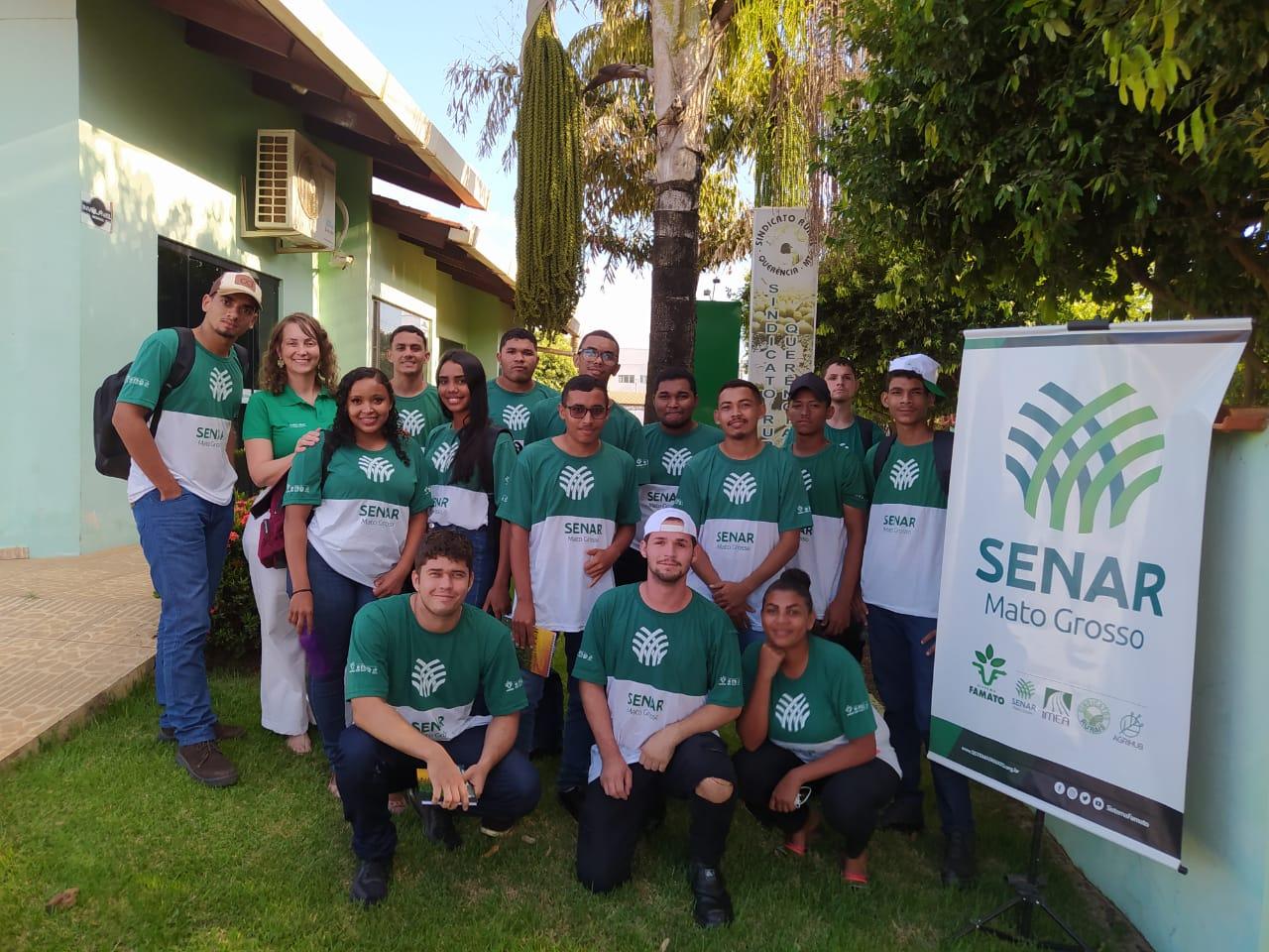 Jovens aprendizes de Querência iniciaram o Programa de Aprendizagem Profissional Rural do Senar/MT