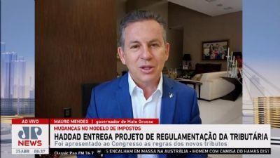 DISCUSSÃO NO CONGRESSO: Governador afirma que reforma tributária desincentiva 