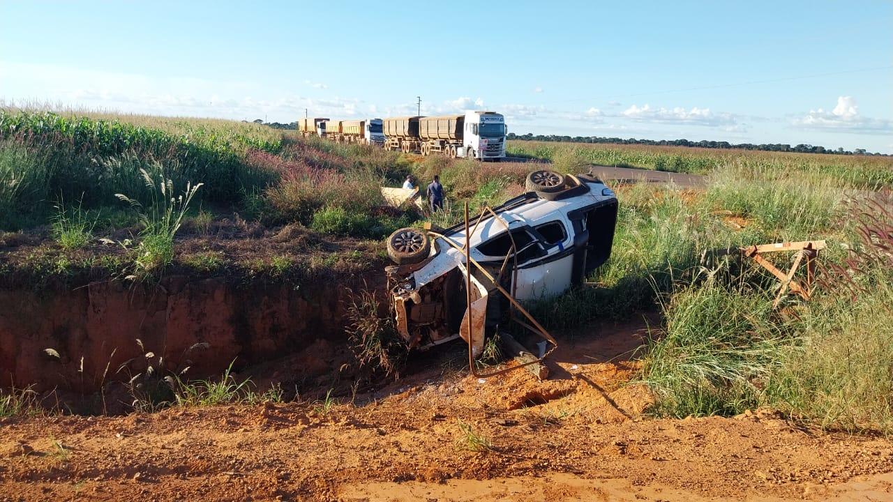 Acidente fatal faz três vítimas nas rodovias do MT