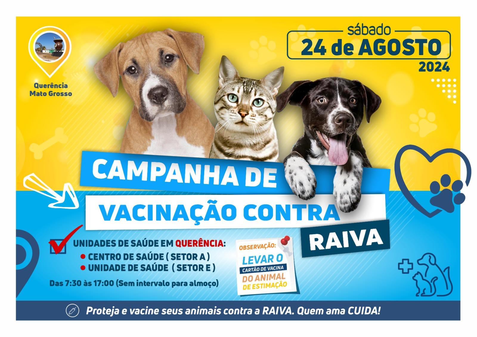 Campanha de Vacinação Contra Raiva