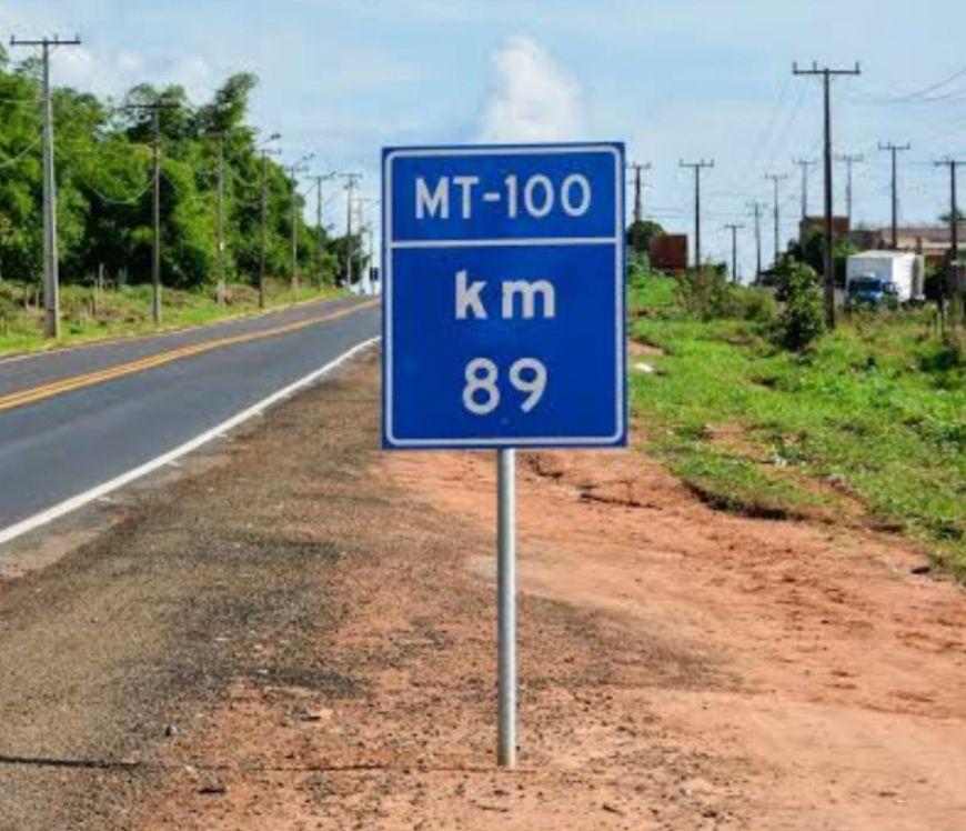 É protocolado o projeto construção de 100 km da MT-100 que liga São Félix a Novo Santo Antônio