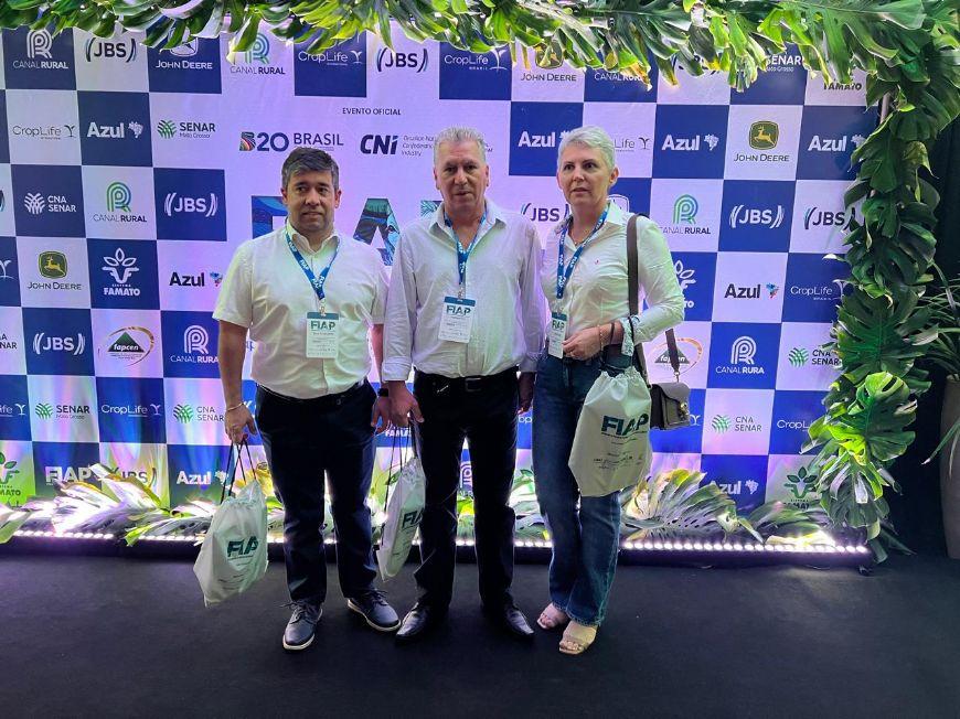 Presidente e advogado do Sindicato Rural de Querência (MT) participam do Fórum da Agropecuária