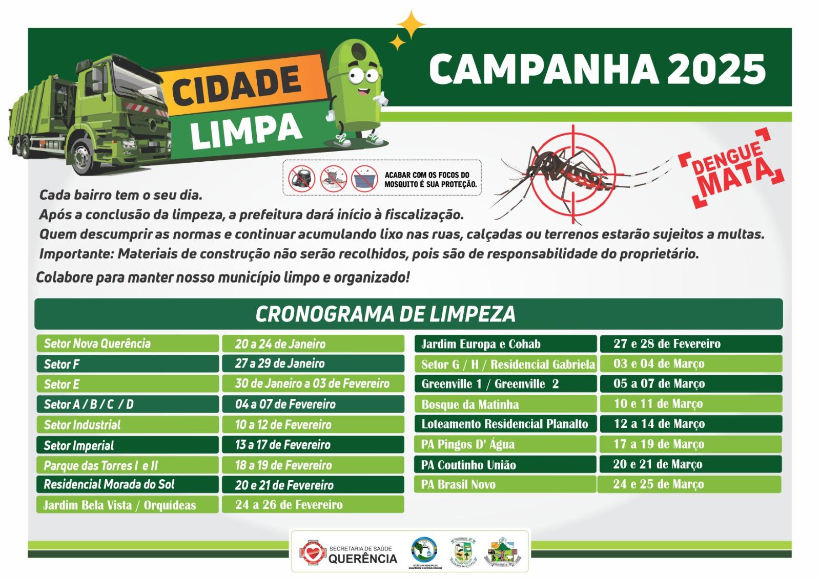 Campanha Cidade Limpa 2025