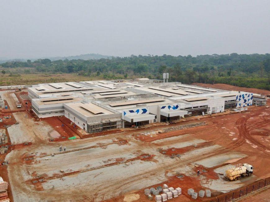 Construção do Hospital Regional do Araguaia avança