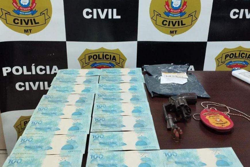 Suspeito de comprar notas falsas que seriam entregues em Confresa (MT) consegue liberdade em menos de 24 horas