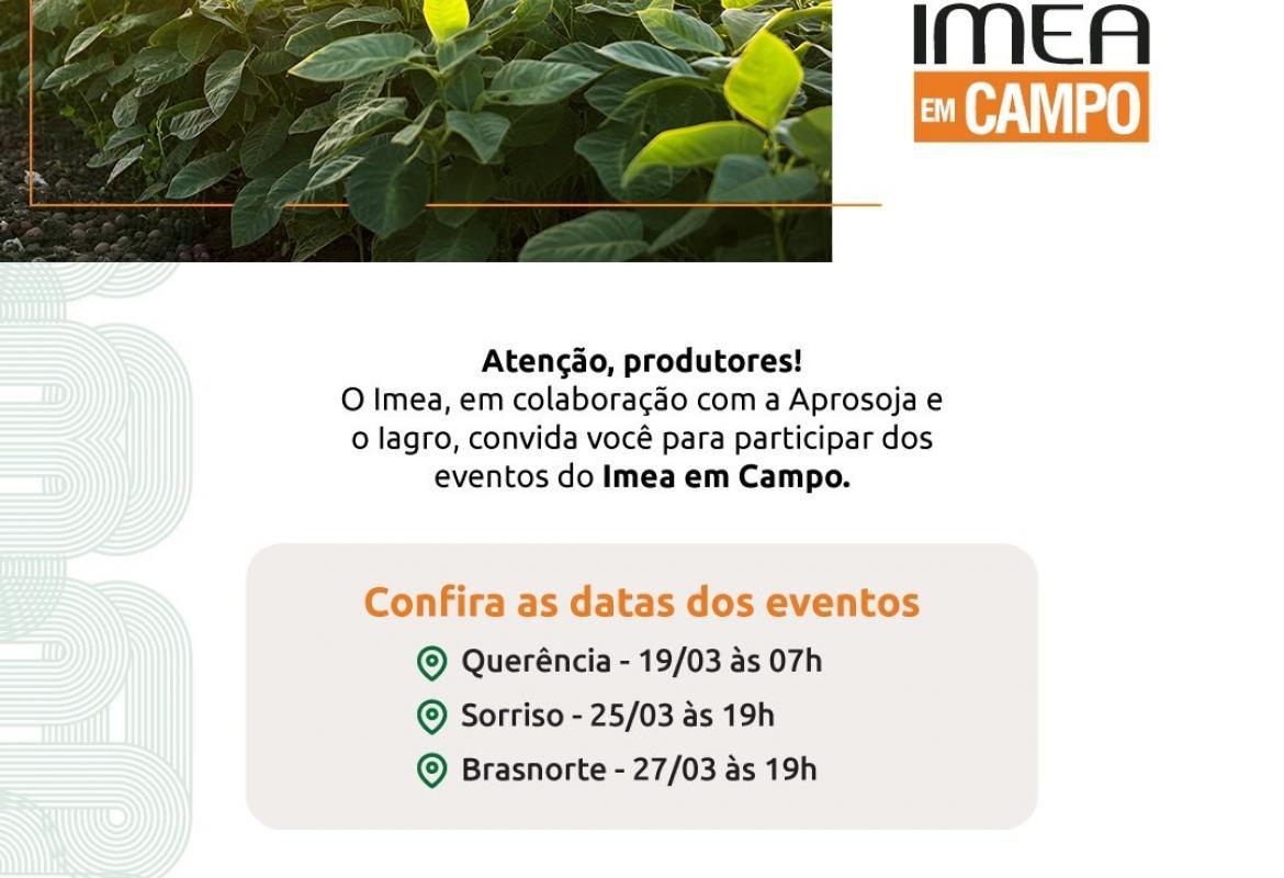 Querência receberá a equipe do Instituto Mato-grossense de Economia Agropecuária dia 19 de março.