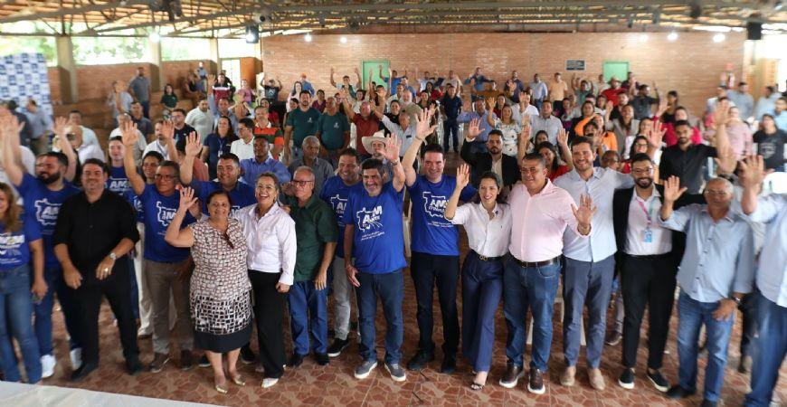 AMM Itinerante transforma São Félix do Araguaia em capital política do Araguaia e reforça união de forças políticas