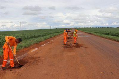 Deputado solicita operação emergencial de tapa-buracos na MT-020 entre Canarana e Paranatinga