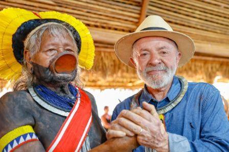 No Xingu, Lula sinaliza que pode demarcar novas terras indígenas até 2026