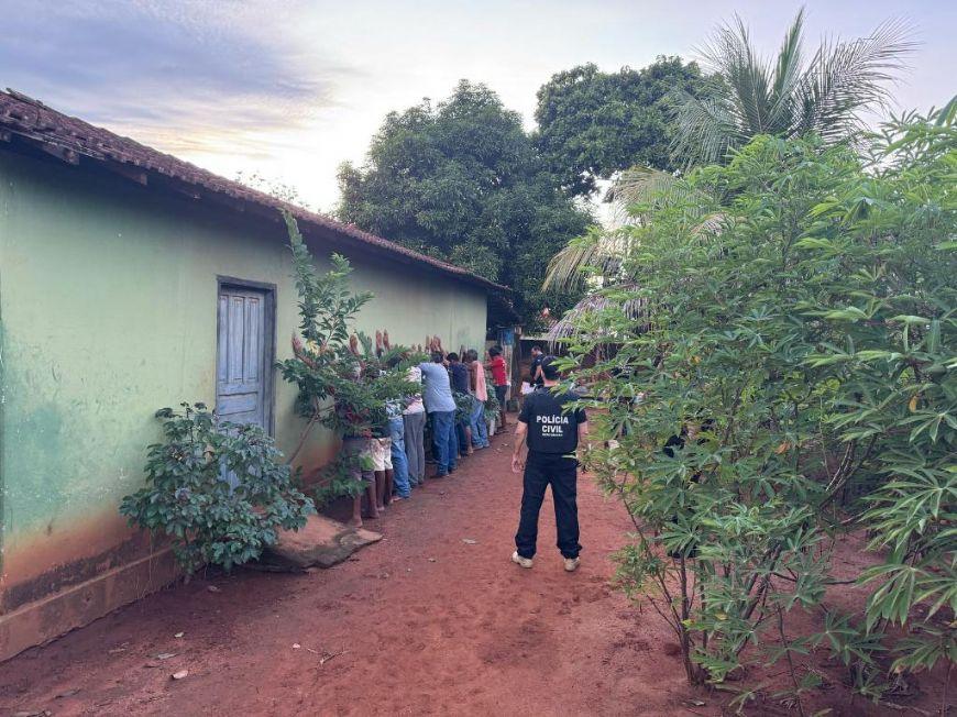 Polícia cumpre buscas contra faccionados por duplo homicídio de casal em cidade no Araguaia (MT)