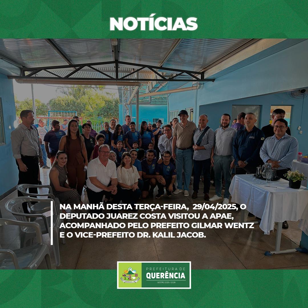Visita Ilustre à APAE!