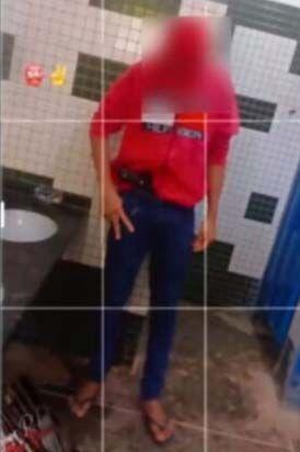 Após foto de aluno com arma viralizar em escola de Alto Boa Vista (MT), dupla é presa e polícia desarticula boca de fumo