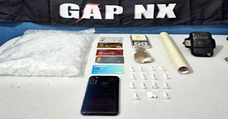 Casal é preso por tráfico de drogas e receptação em ação da PM em Nova Xavantina