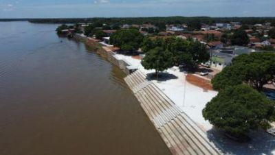 Construção da Orla de São Félix do Araguaia (MT) chega a 68% de execução