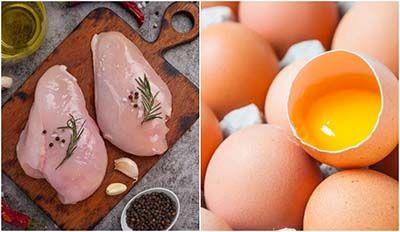 Frango e ovo devem ter queda de preços nos próximos três meses