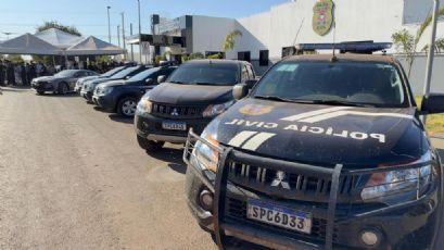 Polícia Civil de MT cumpre mandados judiciais em ação policial nacional; alvo preso em Canarana