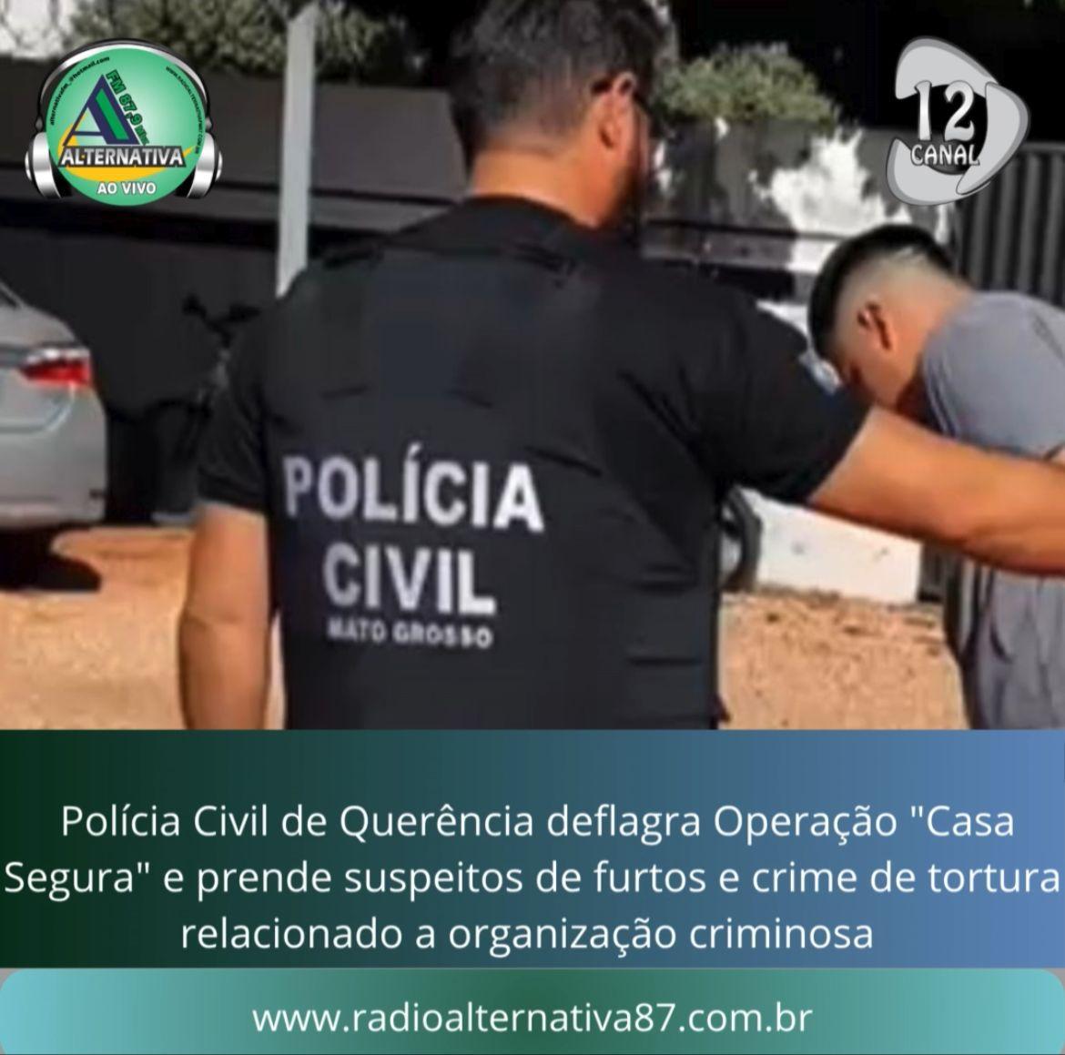 Polícia Civil de Querência deflagra Operação 
