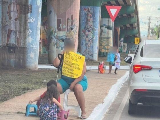 Prefeito proíbe crianças de pedirem esmola nas ruas de Cuiabá
