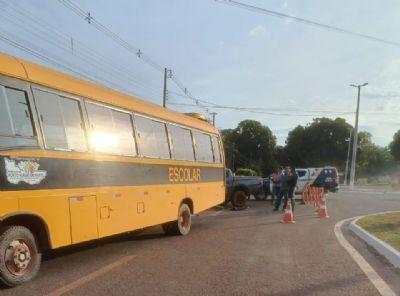 ​Criança morre atropelada por ônibus escolar próximo a colégio em Porto Alegre do Norte (MT)