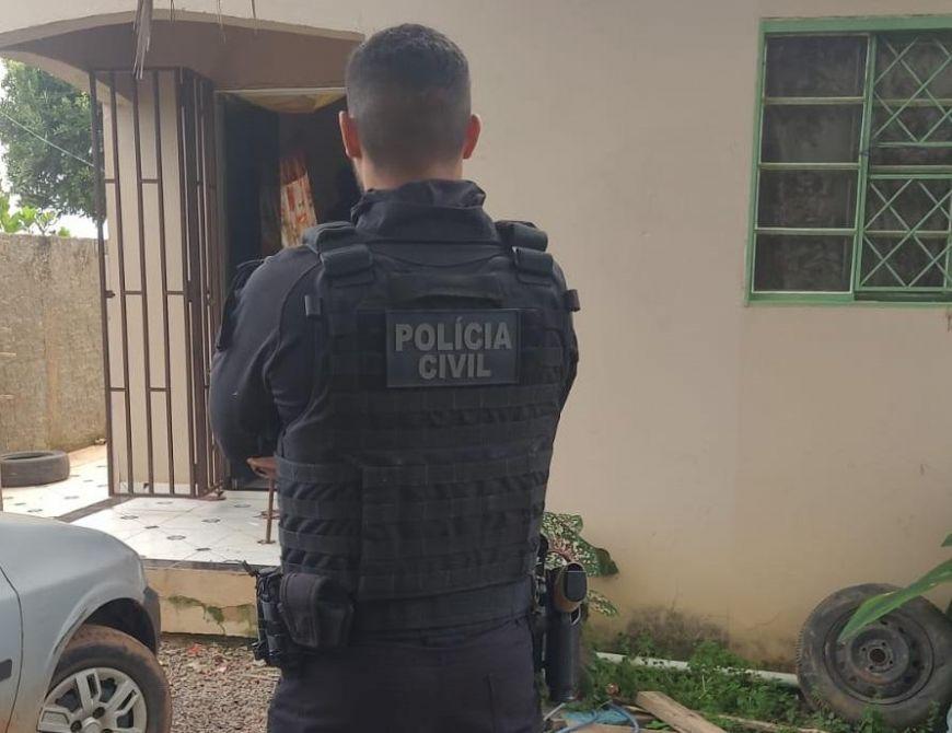 Jovem traficante é preso em Nova Xavantina (MT); namorada foi conduzida à Delegacia