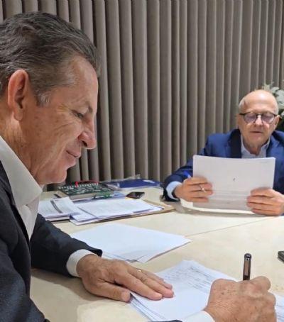 Governador Mauro Mendes anuncia novos investimentos para Vila Rica
