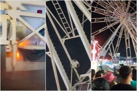 Pane causa princípio de incêndio em atração da ExpoAgro