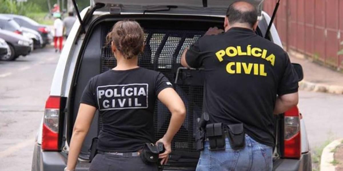 Polícia Civil do Estado do Maranhão no cumprimento de mandado de prisão preventiva em desfavor de um indivíduo de 21 anos de idade
