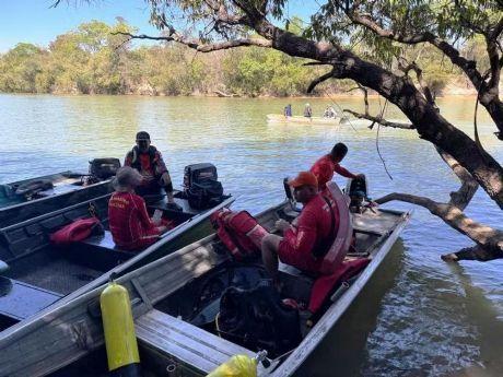 Três vítimas de afogamento no Araguaia são localizadas pelo Corpo de Bombeiros