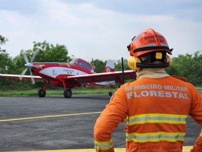 Bombeiros combatem incêndios florestais em Canabrava do Norte e outra cidade de MT