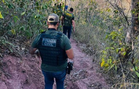 Polícia realiza ação contra corte ilegal de árvores em Confresa (MT) e prende três suspeitos