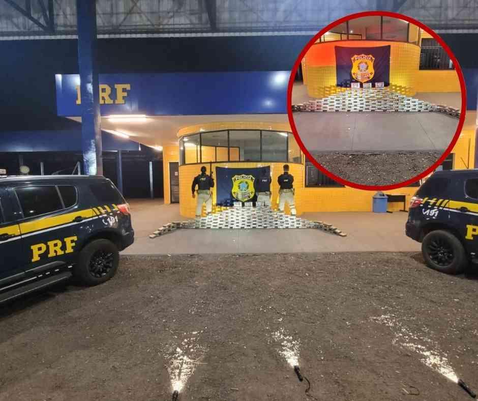 PRF apreende quase 150 kg de cocaína escondidos em carga de algodão em Barra do Garças