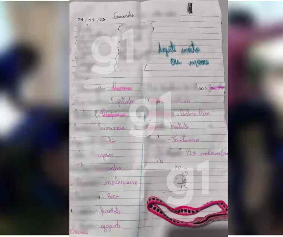 Pulseira de pano, hierarquia e apelidos: como funcionava grupo de alunas que torturou colega por negar 'geladinho' em MT