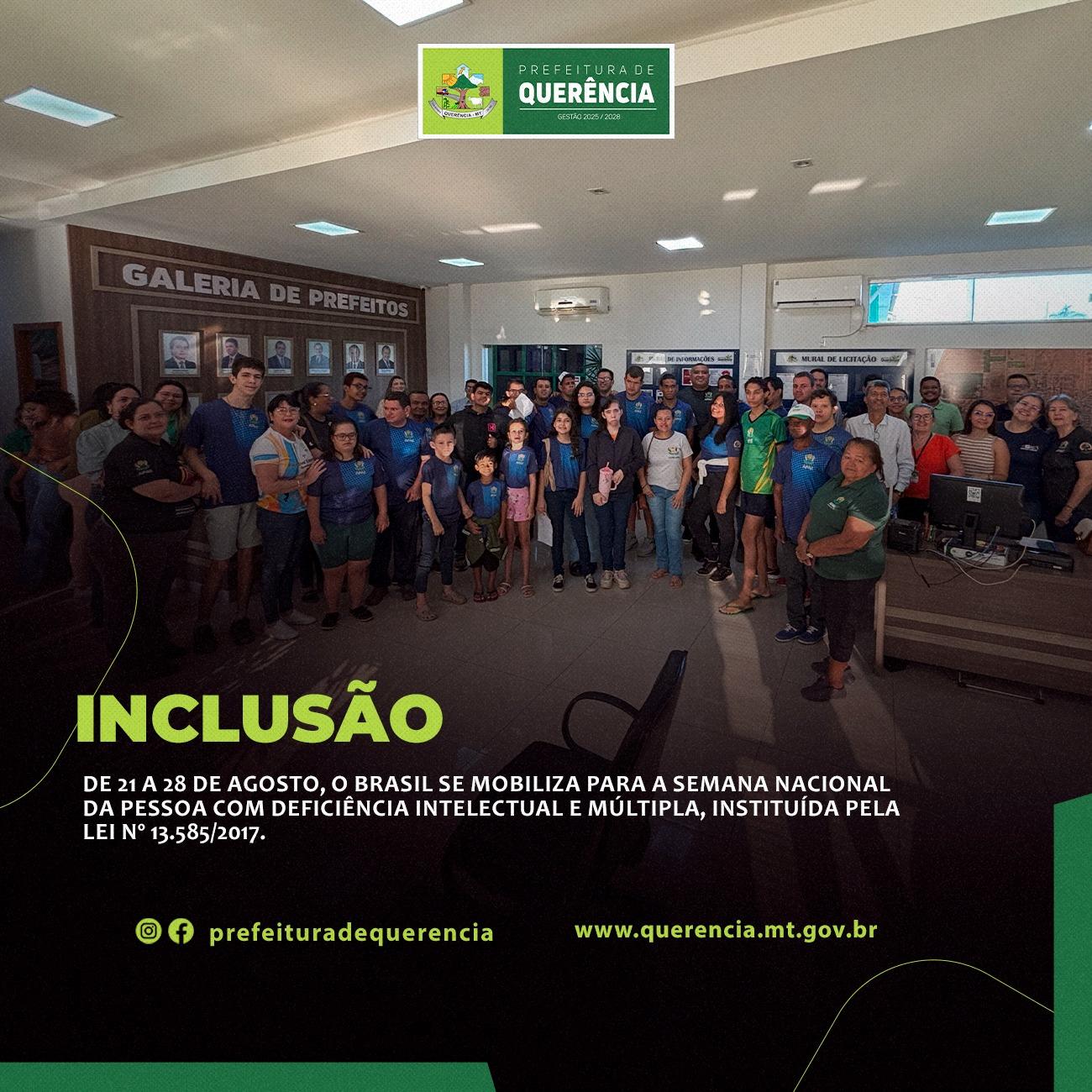 Semana Nacional da Pessoa com Deficiência Intelectual e Múltipla 2025 começa em 21 a 28 de agosto