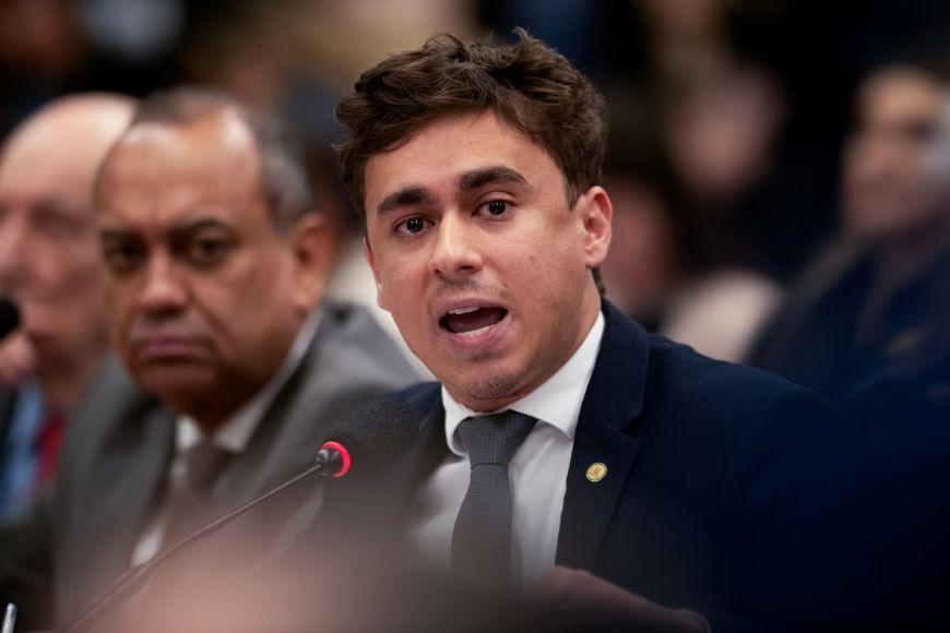 Nikolas Ferreira reage a pedido de prisão protocolado por petista