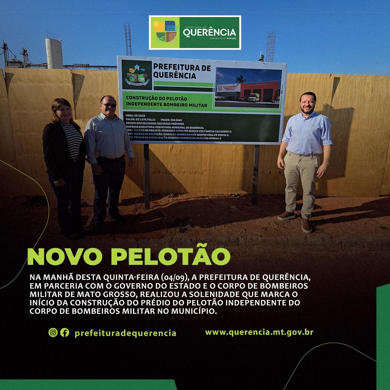 Novo Pelotão em Querência!